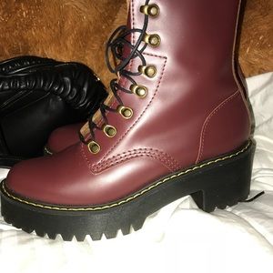 dr martens leona oxblood